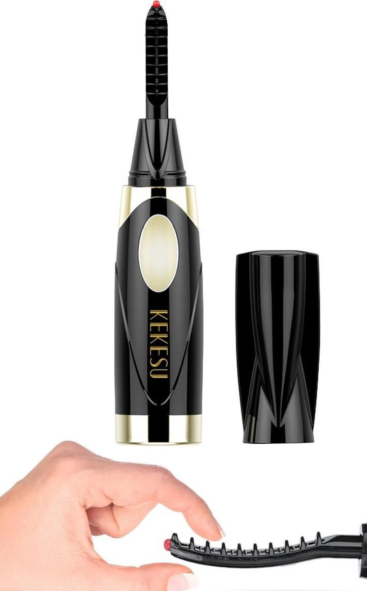 Merkloos Elektrische Wimperkruller Maakt Wimpers Langer En Voller. 1 Merkloos Elektrische Wimperkruller Maakt Wimpers Langer En Voller.