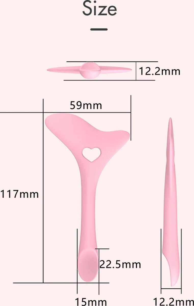 Eyeliner Tool - Wing - Winged Eyeliner - Eyeliner Aid - Applicator - Eyeliner Helper - Mascara Helper - Perfecte Eyeliner - Perfect - Eye Make-Up Tool - 2 Eyeliner Tool - Wing - Winged Eyeliner - Eyeliner Aid - Applicator - Eyeliner Helper - Mascara Helper - Perfecte Eyeliner - Perfect - Eye Make-Up Tool - - Afbeelding 2