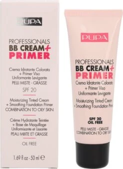 Pupa BB Cream + Primer For Combination To Oily Skin - 002 Sand -Cosmetisch Korting 874x1200 1