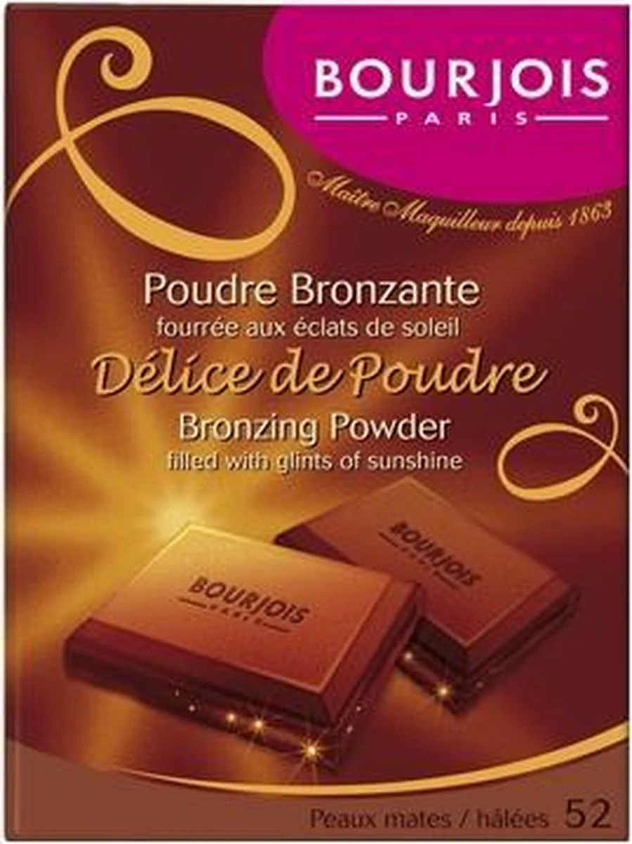 Bourjois - Delice De Poudre Bronzing Powder Browning Powder 52 16.5G 10 Bourjois - Delice De Poudre Bronzing Powder Browning Powder 52 16.5G - Afbeelding 10