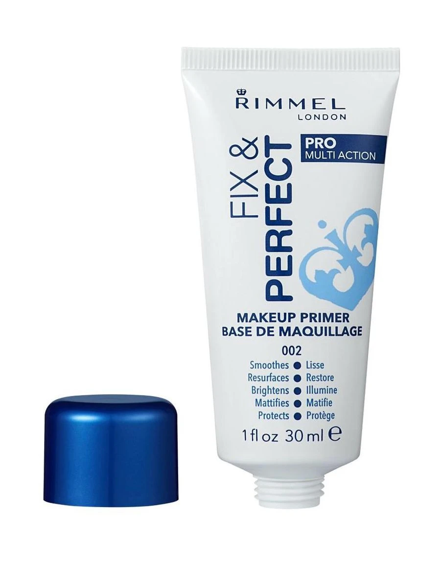 Rimmel London Fix & Perfect Make-Up Primer - 002 Transparent - 30 Ml 5 Rimmel London Fix & Perfect Make-Up Primer - 002 Transparent - 30 Ml - Afbeelding 5