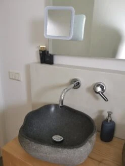 Vergroot Make Up En Scheer Spiegel Met LED Verlichting Vierkant - 10x Vegroting En Natuurlijk Licht Voor Cosmetica/Scheren/Epileren - 360° Graden Verstelbare Zuignap En Wandbevestiging -Cosmetisch Korting 900x1200 17