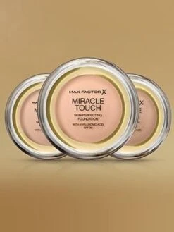 Max Factor Miracle Touch Compact Foundation - 070 Natural -Cosmetisch Korting 900x1200