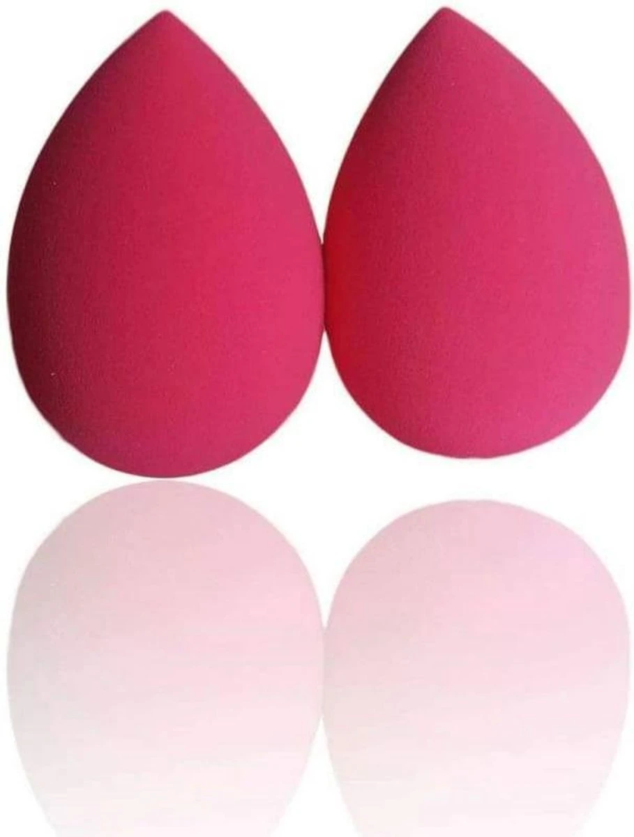 Life Essentials Make-Up Spons Roze - 2-pack 1 Life Essentials Make-Up Spons Roze - 2-pack