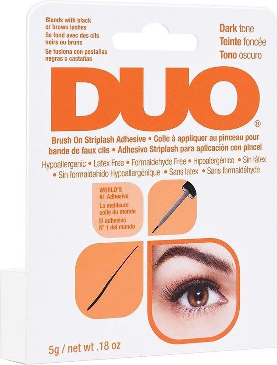 DUO - Brush-On Lash Adhesive Wimperlijm - Dark 1 DUO - Brush-On Lash Adhesive Wimperlijm - Dark