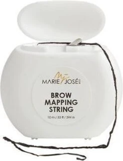 Marie-José & Co - Brow Mapping String - Voor Henna Brows & Microblading - Kleur Draad: Zwart - 1 X 10 M - 50 Toepassingen