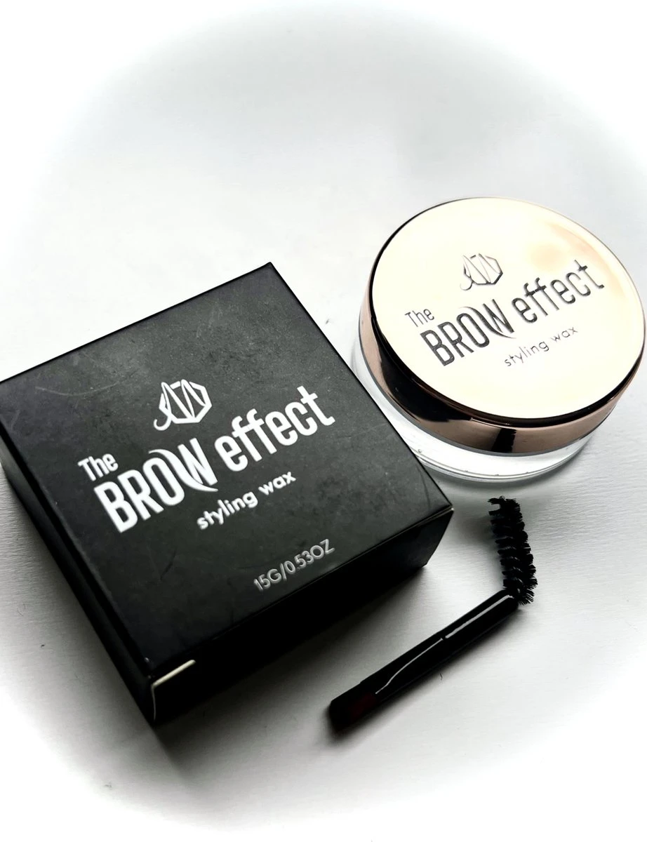The Brow Effect Styling Wax- Wenkbrauwgel - Waterproof - Brow Gel - Instagram Brows 3 The Brow Effect Styling Wax- Wenkbrauwgel - Waterproof - Brow Gel - Instagram Brows - Afbeelding 3