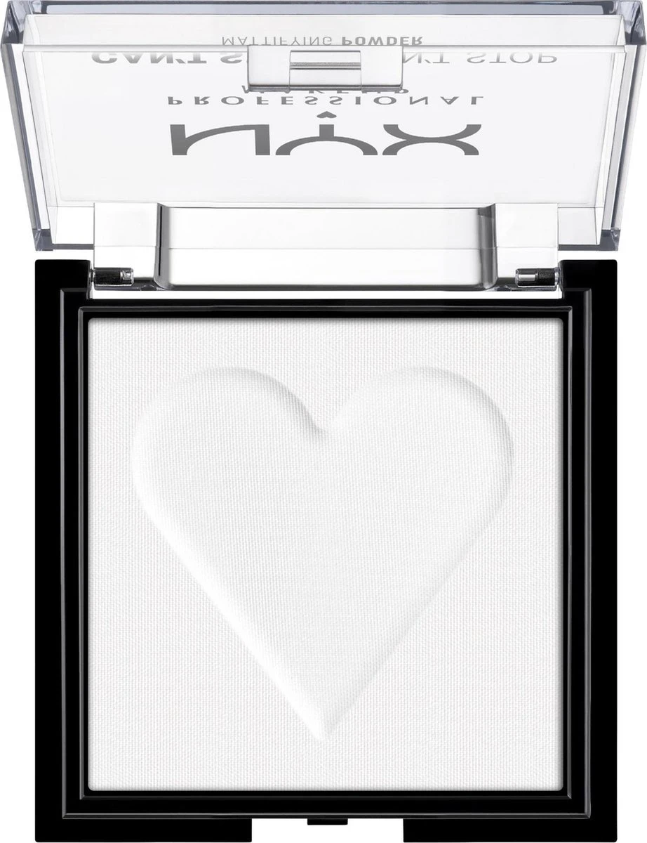 NYX Professional Makeup Can't Stop Won't Stop Mattifying Gezichtspoeder - Brightening Translucent 4 NYX Professional Makeup Can't Stop Won't Stop Mattifying Gezichtspoeder - Brightening Translucent - Afbeelding 4