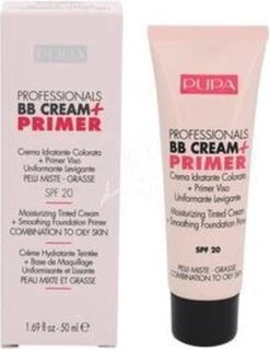 Pupa BB Cream + Primer For Combination To Oily Skin - 002 Sand -Cosmetisch Korting 928x1200