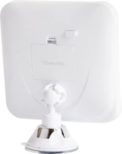 Vergroot Make Up En Scheer Spiegel Met LED Verlichting Vierkant - 10x Vegroting En Natuurlijk Licht Voor Cosmetica/Scheren/Epileren - 360° Graden Verstelbare Zuignap En Wandbevestiging -Cosmetisch Korting 946x1200 2