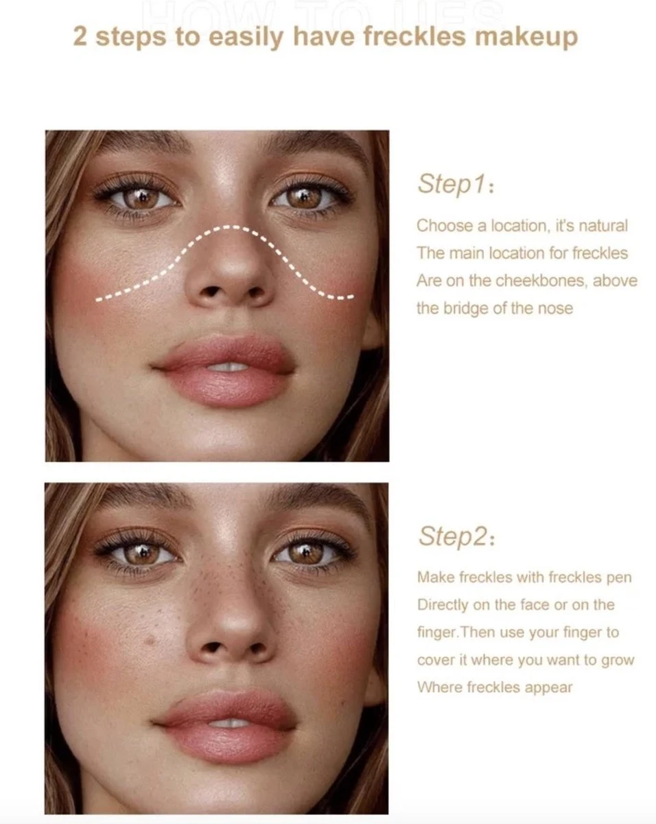 Joya Beauty® Sproetjes Pen | Freckle Pen | Kleur 1: Licht Bruin 4 Joya Beauty® Sproetjes Pen | Freckle Pen | Kleur 1: Licht Bruin - Afbeelding 4