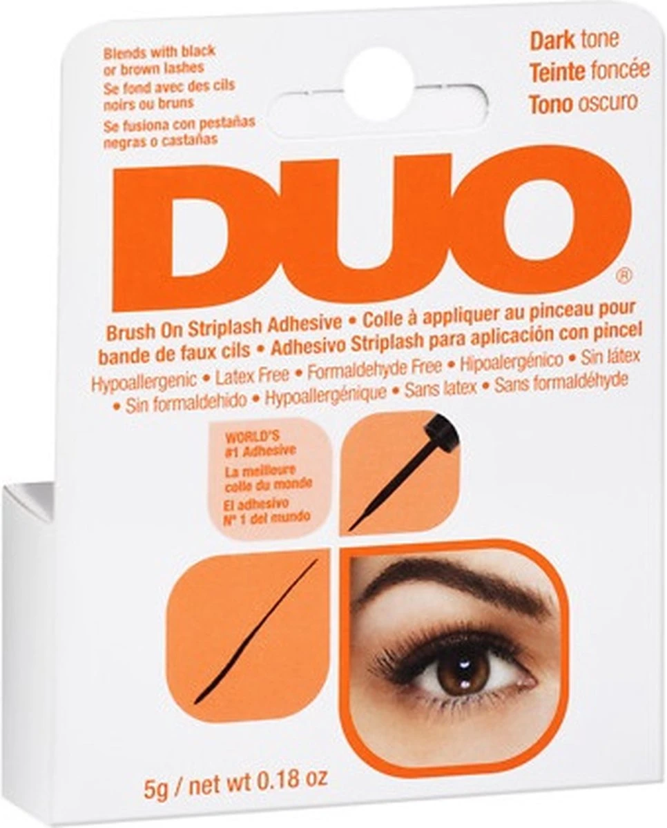 DUO - Brush-On Lash Adhesive Wimperlijm - Dark 7 DUO - Brush-On Lash Adhesive Wimperlijm - Dark - Afbeelding 7