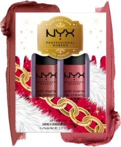 NYX Professional Makeup - Holidays 2022 Mrs Claus - Soft Matte Lip Cream Duo 02 - Roze 9 NYX Professional Makeup - Holidays 2022 Mrs Claus - Soft Matte Lip Cream Duo 02 - Roze -Cosmetisch Korting 990x1200