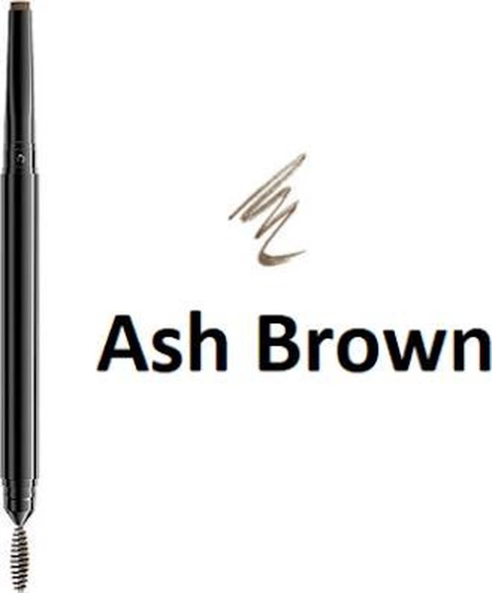 NYX Professional Makeup Precision Brow Pencil - Soft Brown PBP03 - Wenkbrauw Potlood - 0,13 Gr 3 NYX Professional Makeup Precision Brow Pencil - Soft Brown PBP03 - Wenkbrauw Potlood - 0,13 Gr - Afbeelding 3